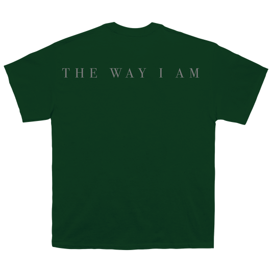 Green Luke Combs T-Shirt with 'The Way I Am' print on the back.